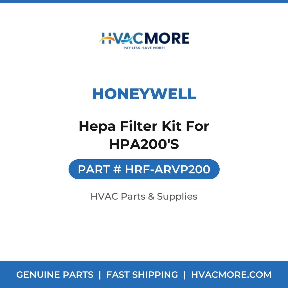 Honeywell Hepa Filter Kit For HPA200'S HRF-ARVP200