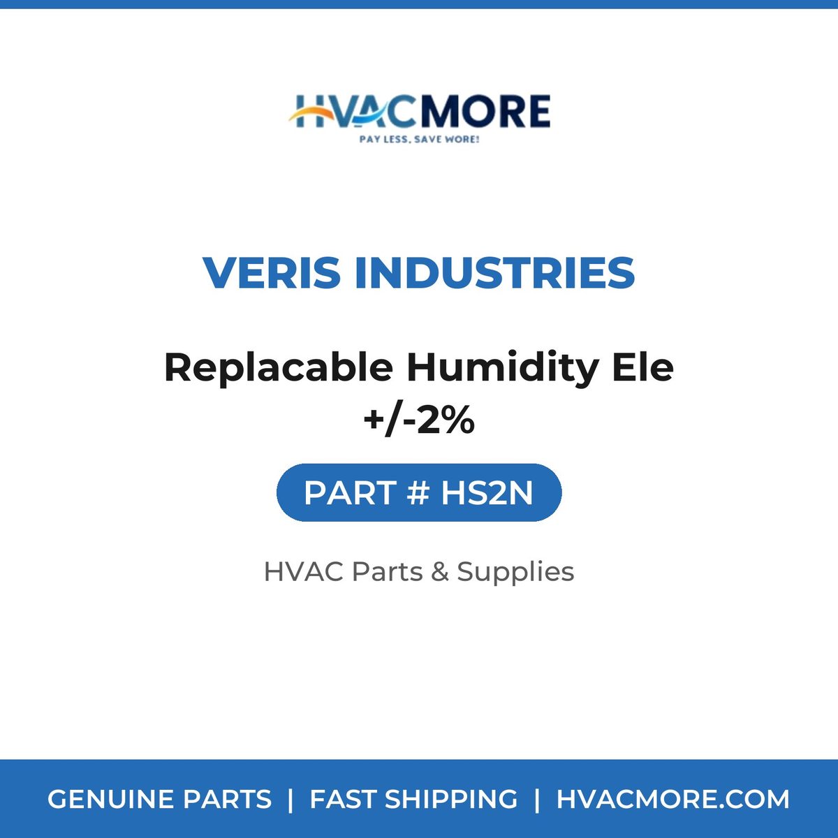 Veris Industries Replacable Humidity Ele +/-2% HS2N