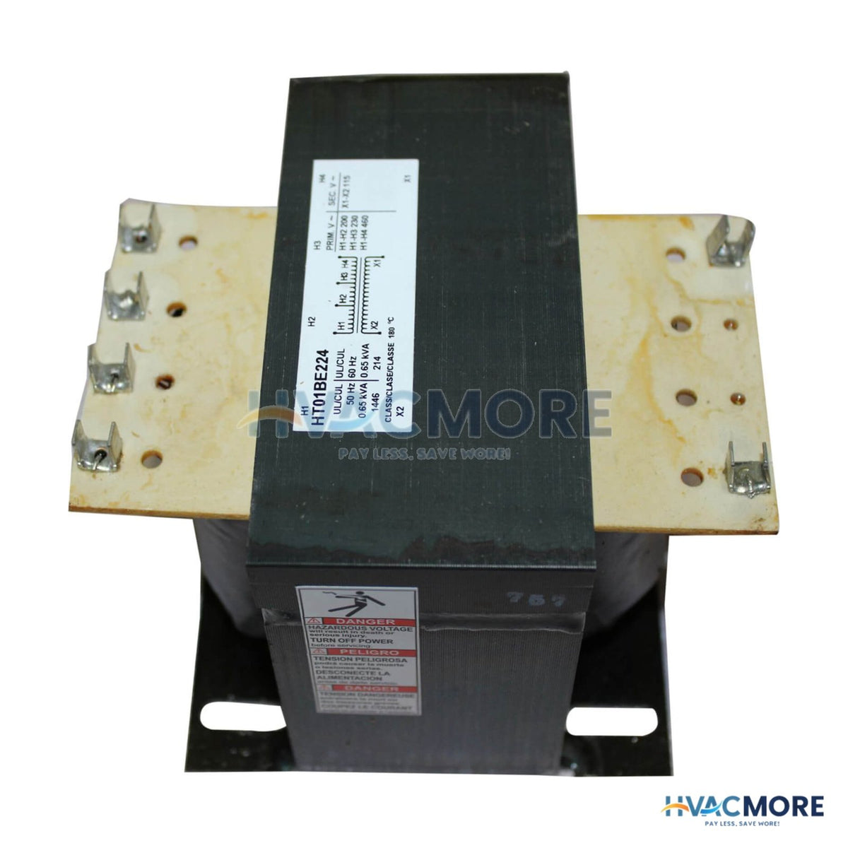 Carrier 460V 650VA Transformer HT01BE224