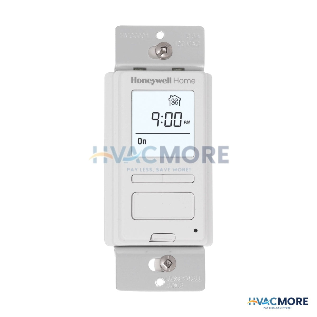 Honeywell Home Digital Bath Fan Control (Premier White) HVC0001