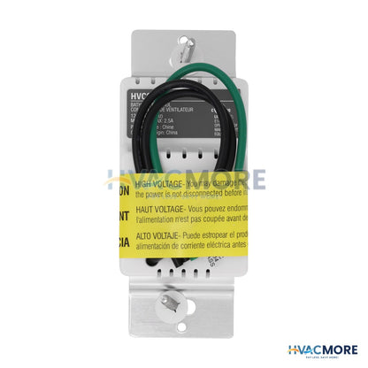 Honeywell Home Digital Bath Fan Control (Premier White) HVC0001