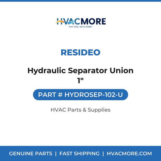 Resideo Hydraulic Separator Union 1" HYDROSEP-102-U