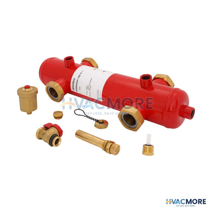 Resideo 1-1/4" Union Hydraulic Separator HYDROSEP-103-U