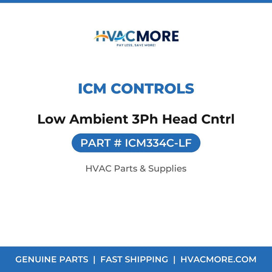 ICM Controls Low Ambient 3Ph Head Cntrl ICM334C-LF