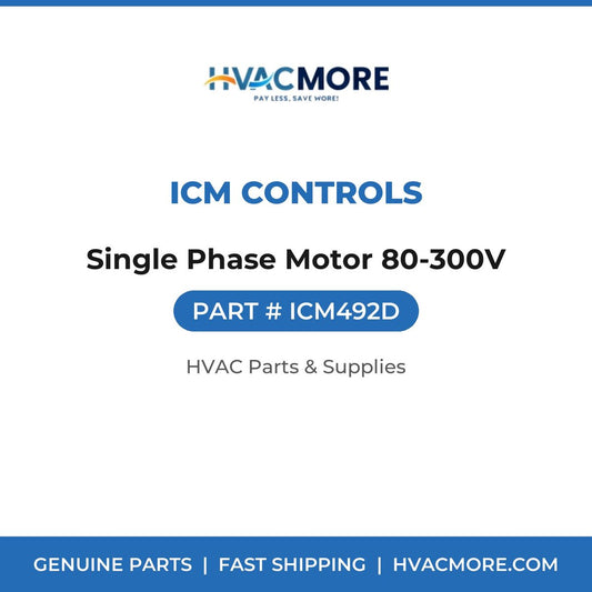 ICM Controls Single Phase Motor 80-300V ICM492D