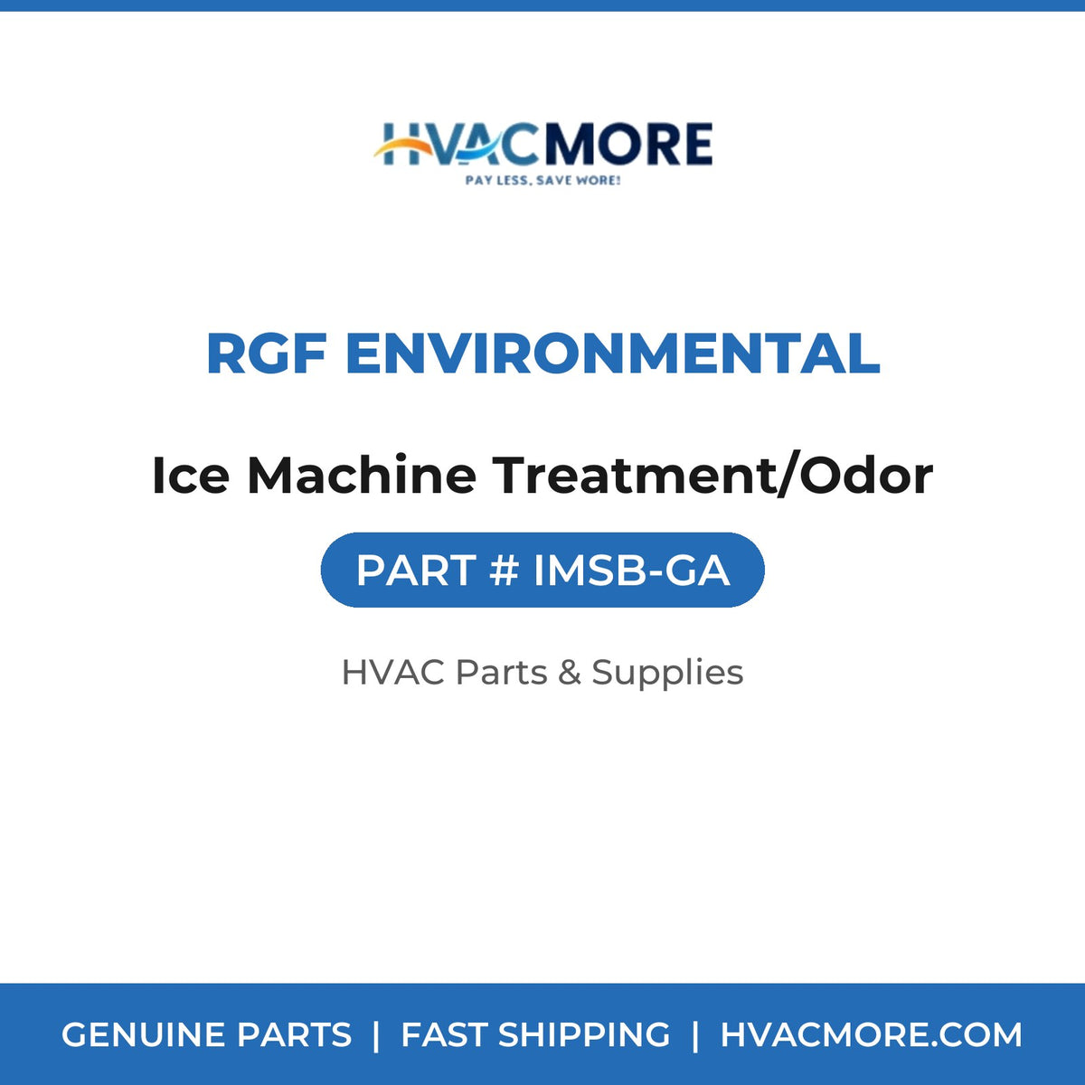 RGF Environmental Ice Machine Treatment/Odor IMSB-GA