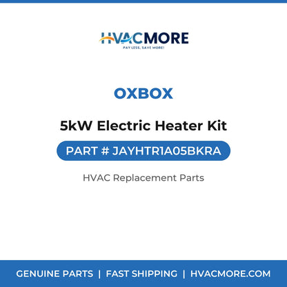 Oxbox 5kW Electric Heater Kit JAYHTR1A05BKRA