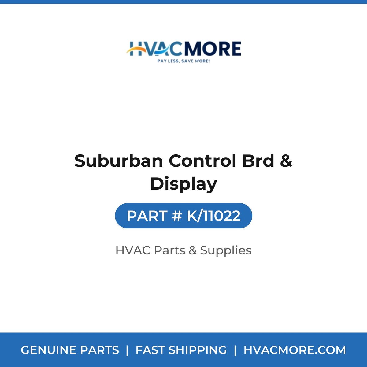 Suburban Control Brd & Display K/11022