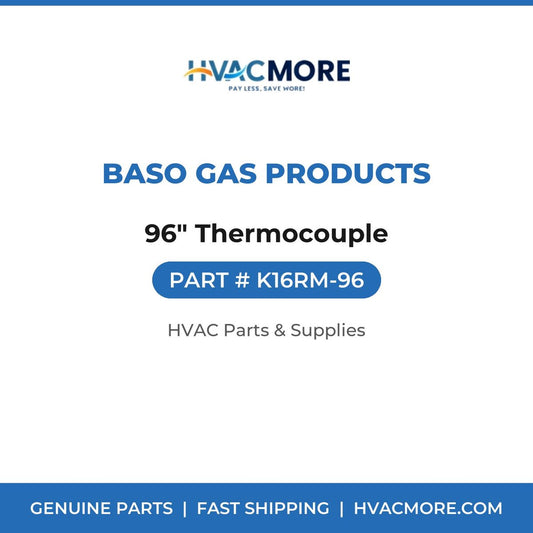 BASO Gas Products 96" Thermocouple K16RM-96