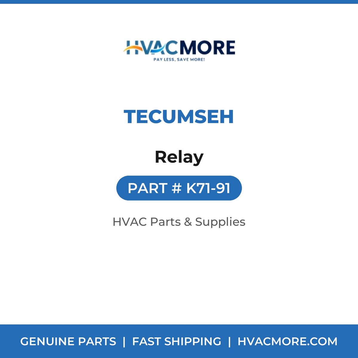 Tecumseh Relay K71-91