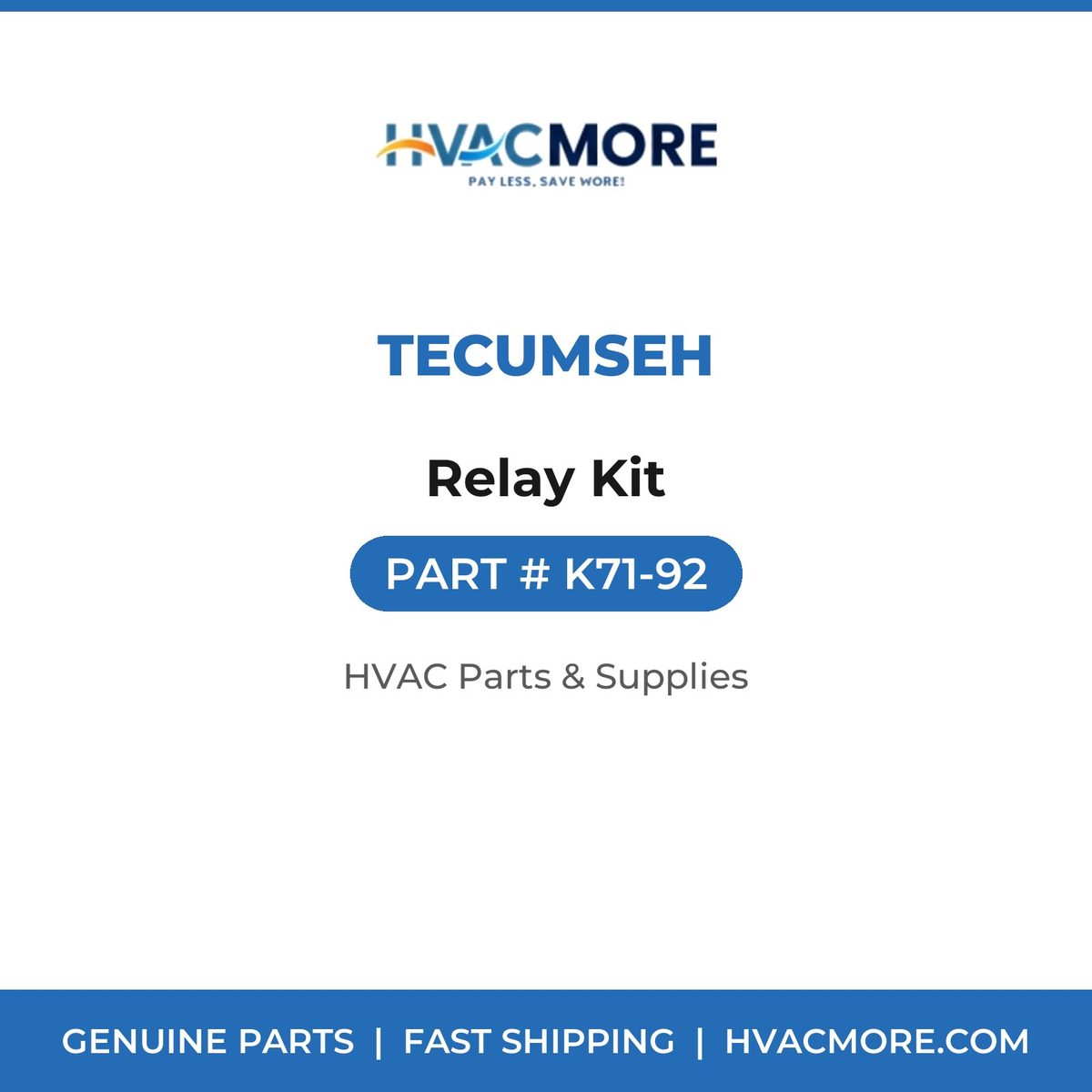 Tecumseh Relay Kit K71-92
