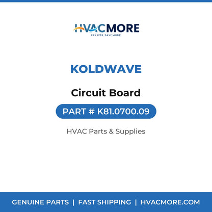 Koldwave Circuit Board K81.0700.09