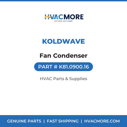 Koldwave Fan Condenser K81.0900.16