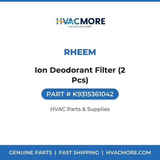 Rheem Ion Deodorant Filter (2 Pcs) K9315361042