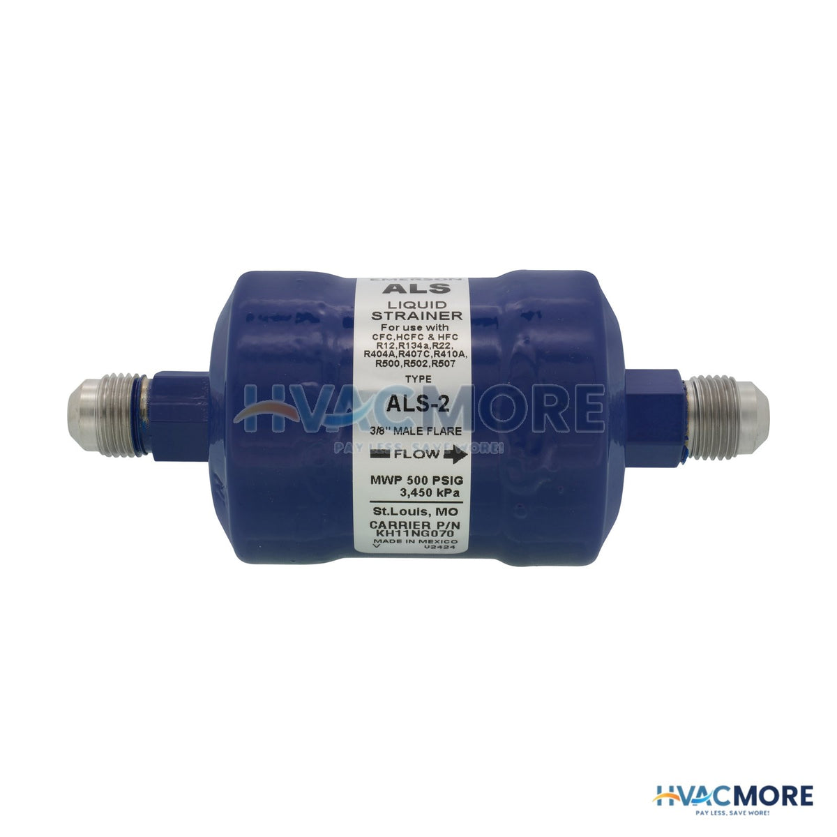 Carrier 3/8" Sae Liquid Strainer KH11NG070