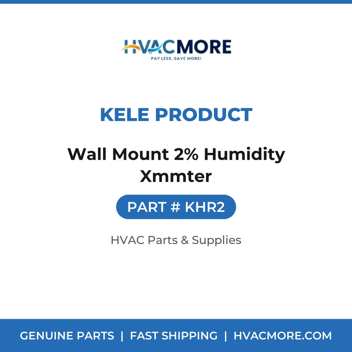 Kele Product Wall Mount 2% Humidity Xmmter KHR2