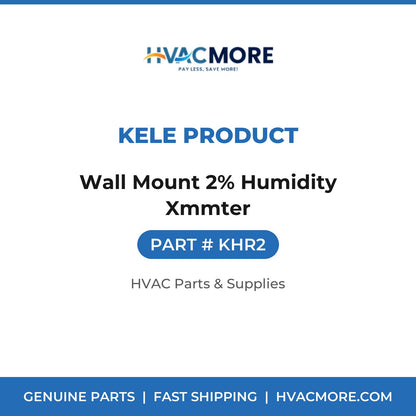 Kele Product Wall Mount 2% Humidity Xmmter KHR2