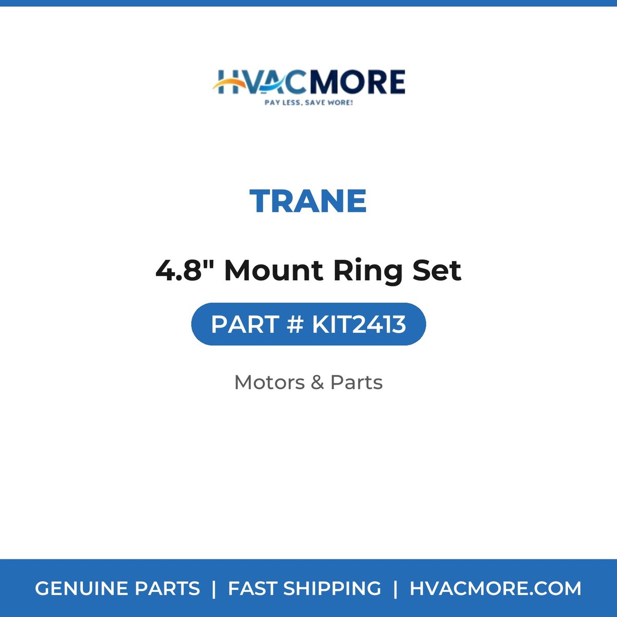 Trane 4.8" Mount Ring Set KIT2413