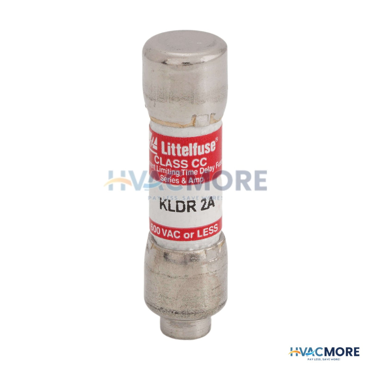 Littelfuse 2 Amp Slo-Blo Time-Delay, Class CC Fuse (600V) KLDR002.TXP