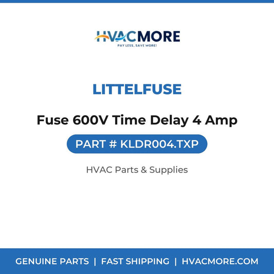 Littelfuse Fuse 600V Time Delay 4 Amp KLDR004.TXP
