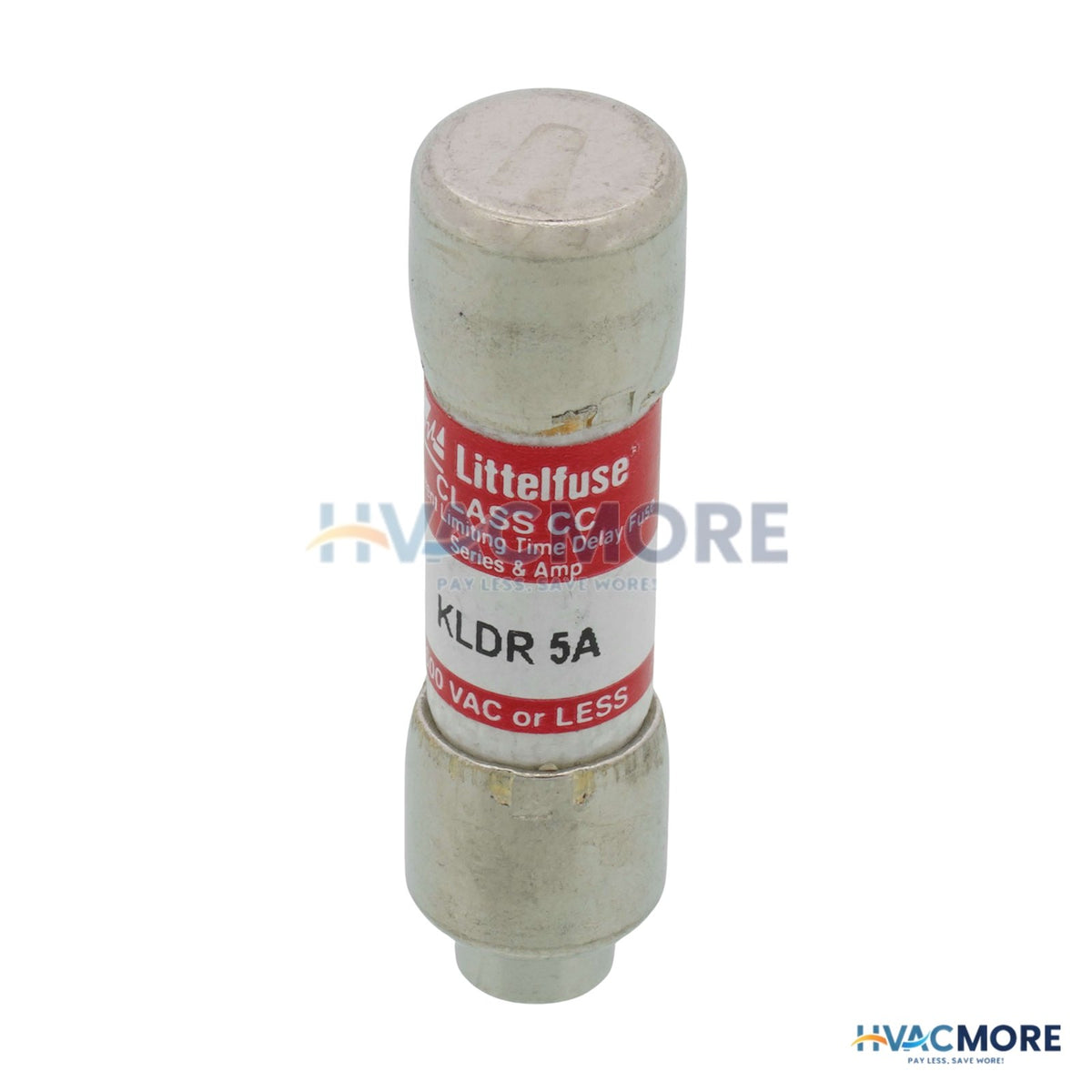 Littelfuse 5 Amp Slo-Blo Time-Delay, Class CC Fuse (600V) KLDR005.TXP