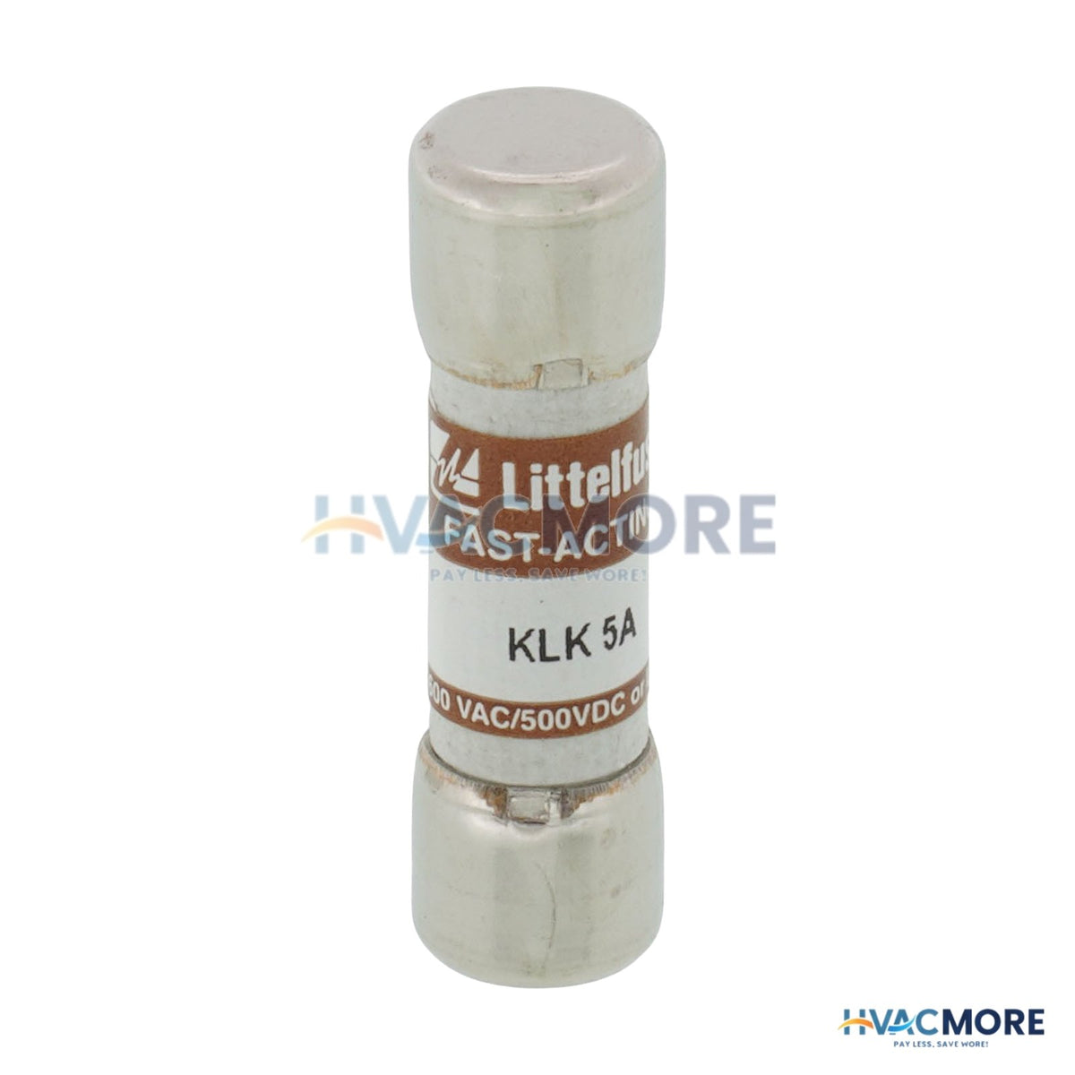 Littelfuse 5 Amp Fast-Acting, Current Limiting Midget Class Fuse (600V) KLK005