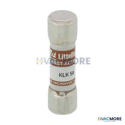 Littelfuse 5 Amp Fast-Acting, Current Limiting Midget Class Fuse (600V) KLK005
