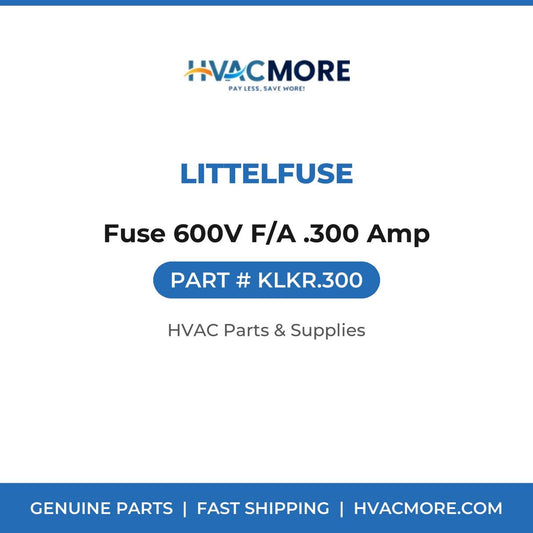 Littelfuse Fuse 600V F/A .300 Amp KLKR.300