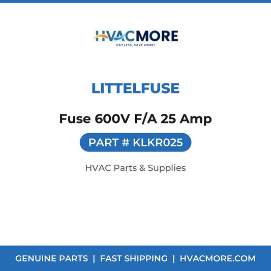 Littelfuse Fuse 600V F/A 25 Amp KLKR025