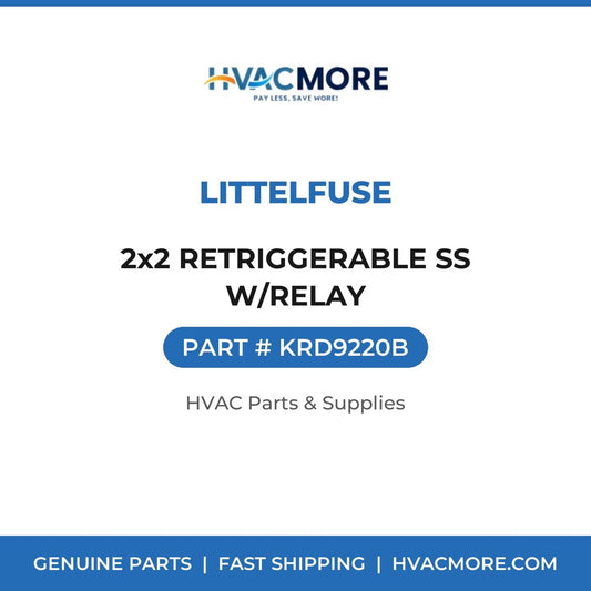Littelfuse 2x2 RETRIGGERABLE SS W/RELAY KRD9220B