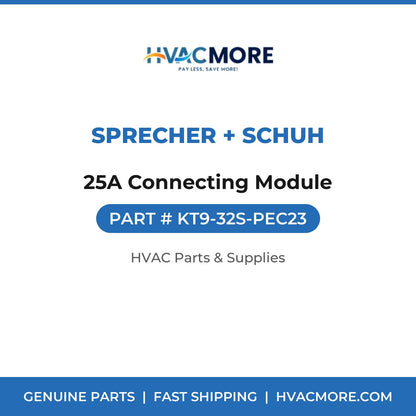 Sprecher + Schuh 25A Connecting Module KT9-32S-PEC23