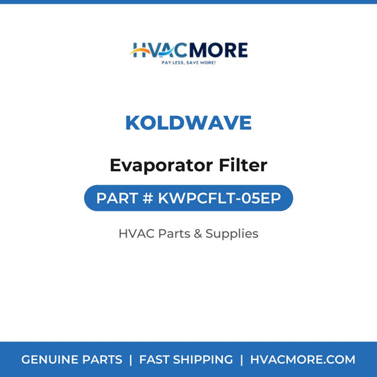 Koldwave Evaporator Filter KWPCFLT-05EP