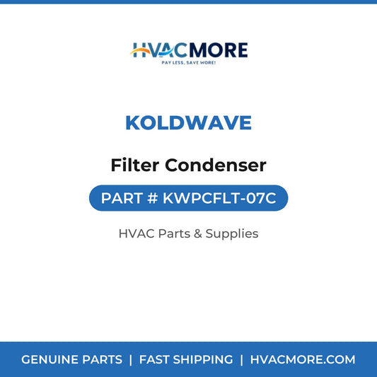 Koldwave Filter Condenser KWPCFLT-07C