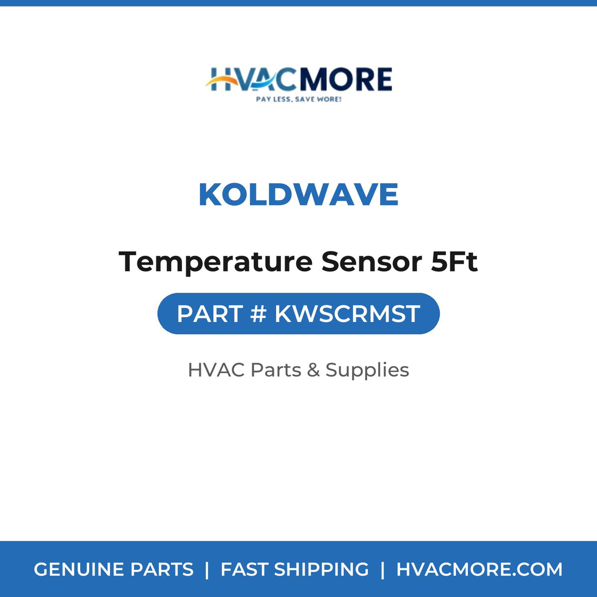 Koldwave Temperature Sensor 5Ft KWSCRMST
