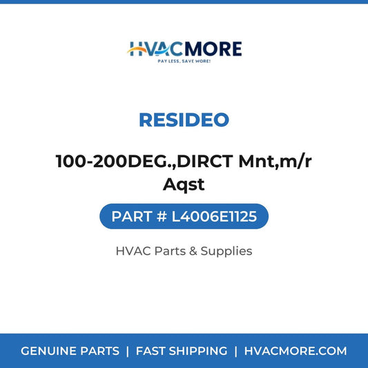 Resideo 100-200DEG.,DIRCT Mnt,m/r Aqst L4006E1125