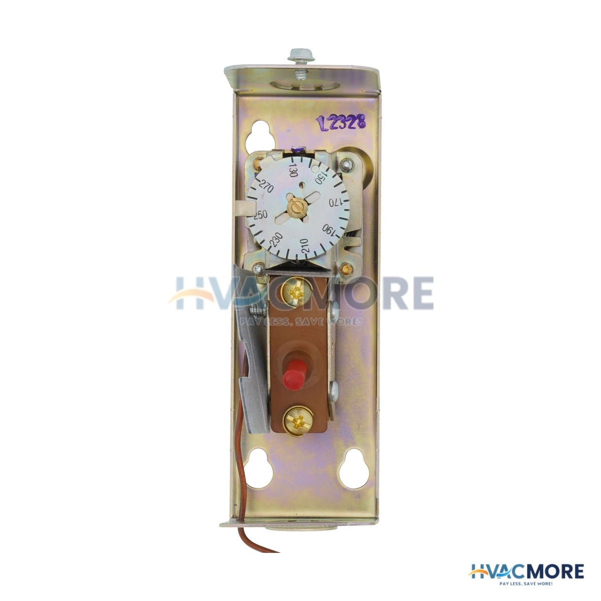 Resideo High Limit Remote Bulb Aquastat, 130-270-DEGREE (F) range, Manual Reset L4008E1156