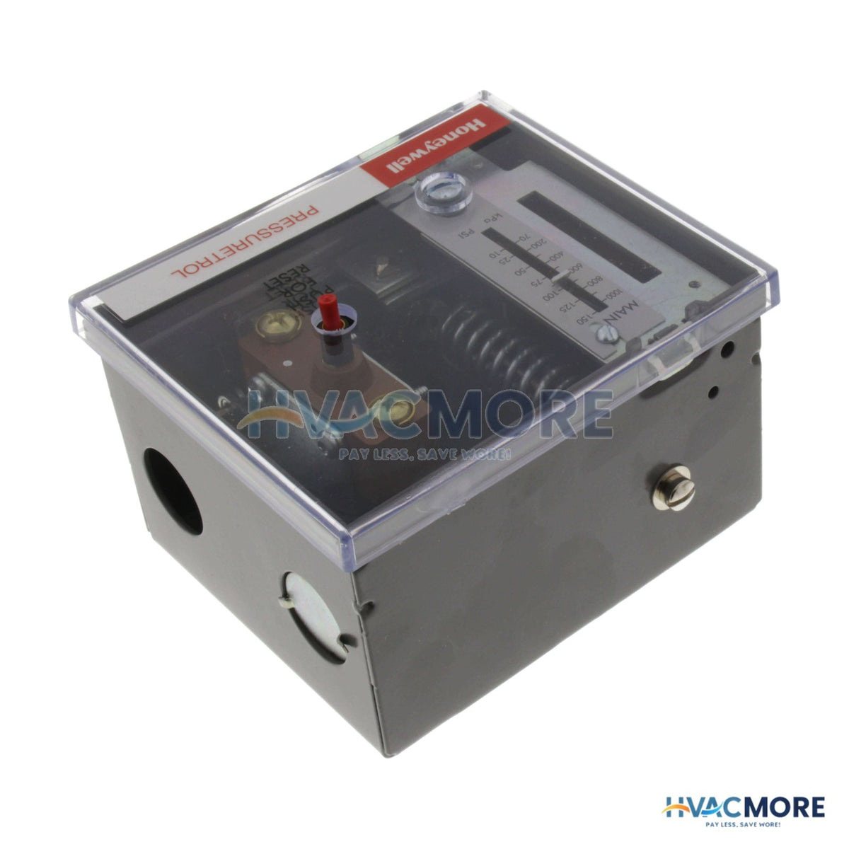 Honeywell Pressuretrol Controller Manual Reset (10 PSI to 150 PSI) L4079B1041