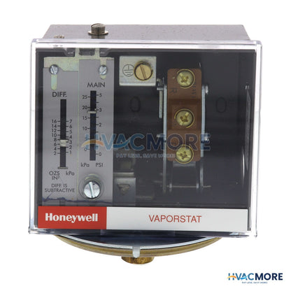 Honeywell Vaporstat Controllers, 0 PSI to 4 PSI L408J1017