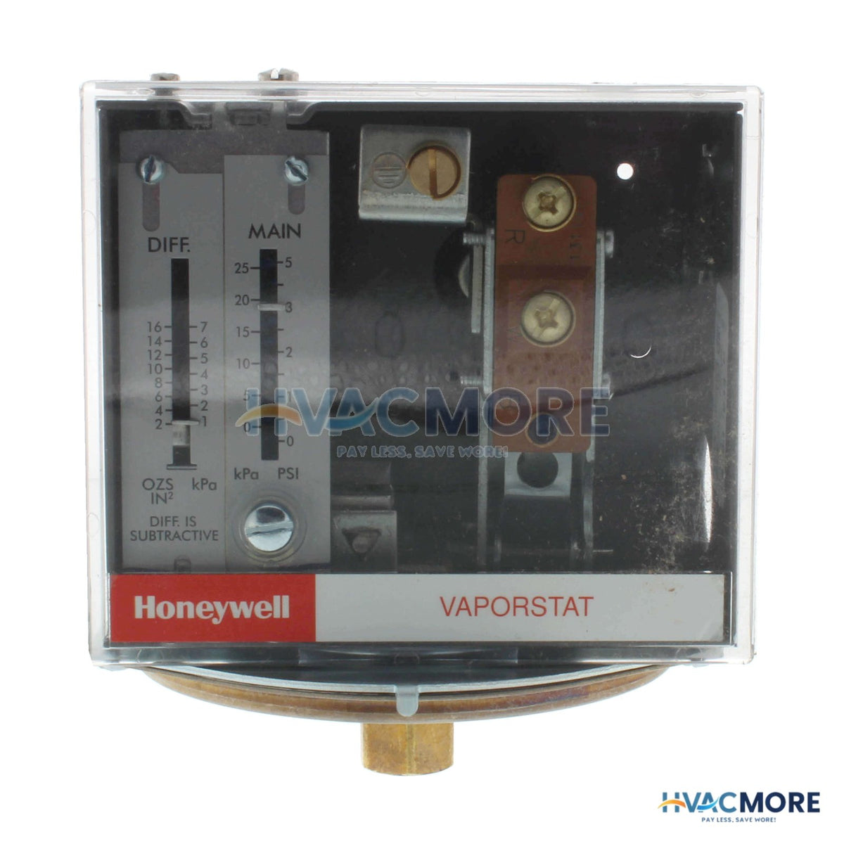 Honeywell Vaporstat Controllers 0 PSI to 4 PSI L408J1033