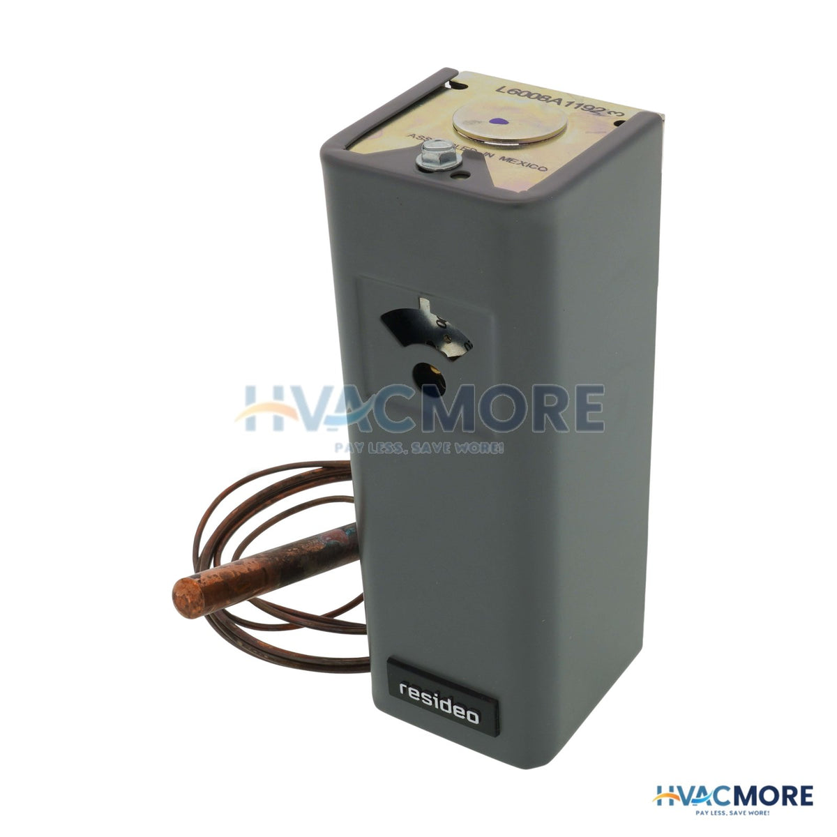 Resideo Low Limit & Circulator Remote Bulb Aquastat, 100-240 Deg. (F) Range L6008A1192