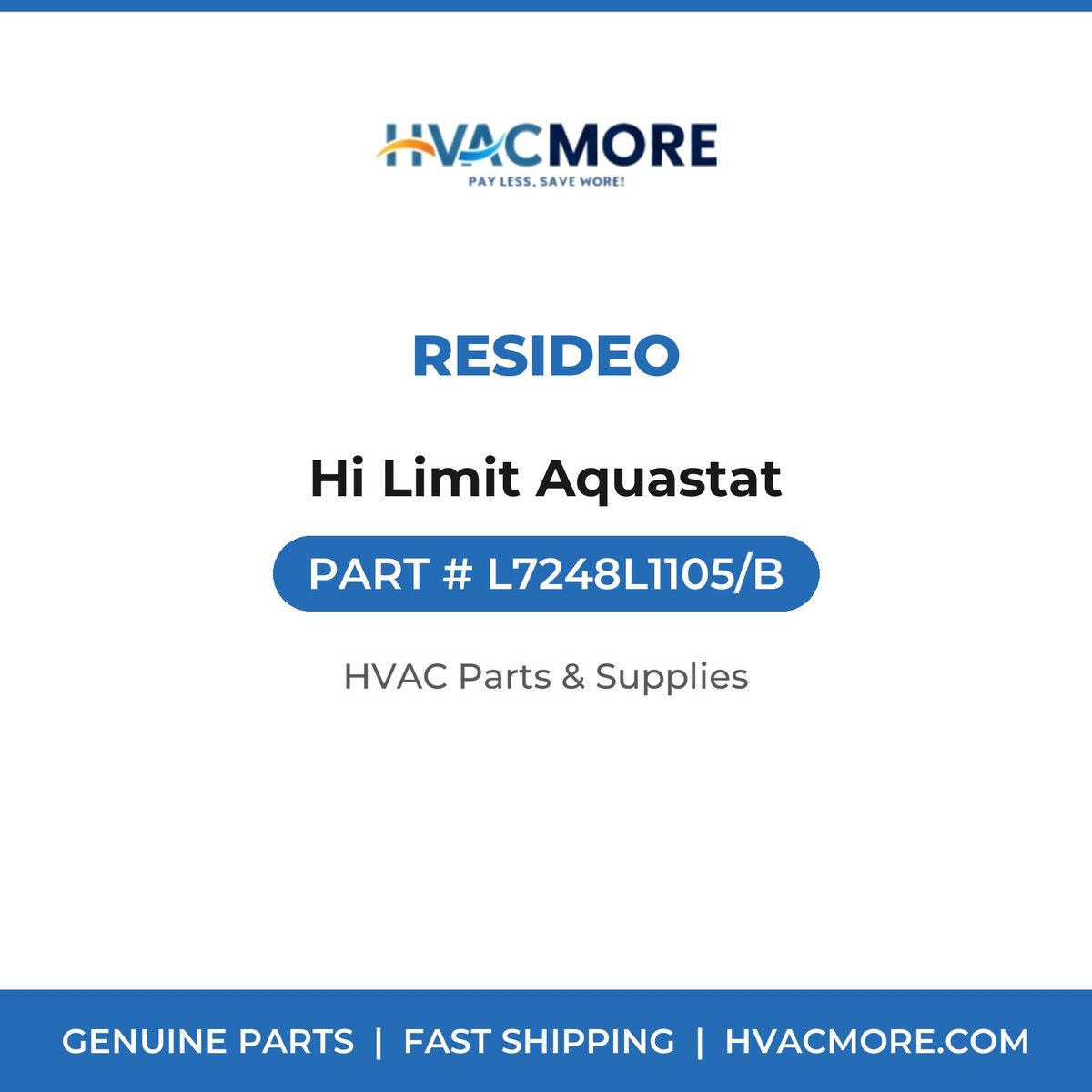 Resideo Hi Limit Aquastat L7248L1105/B