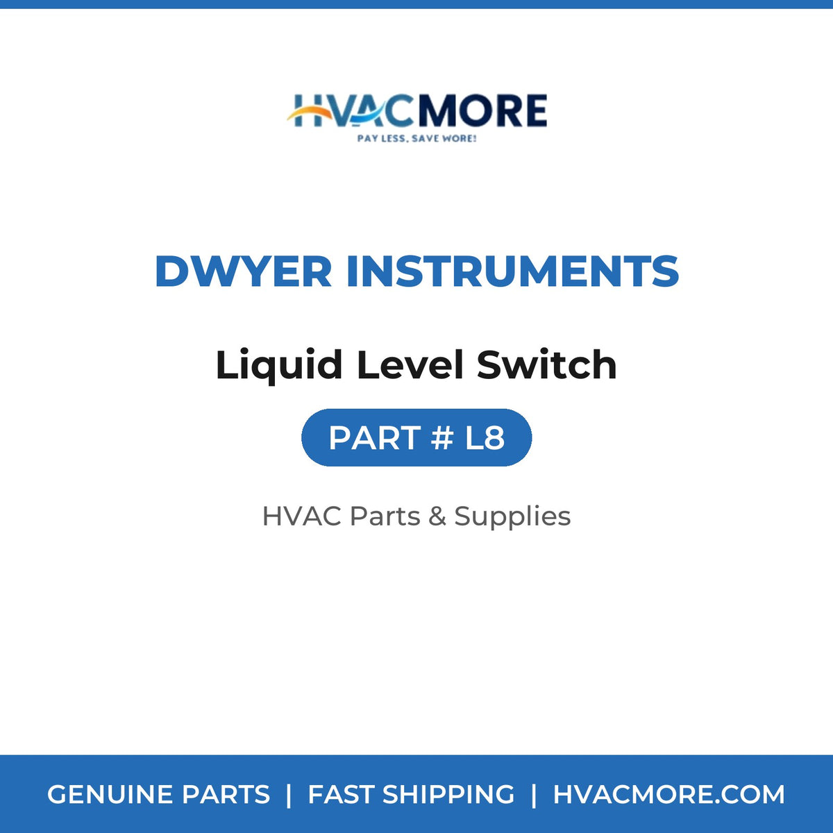 Dwyer Instruments Liquid Level Switch L8