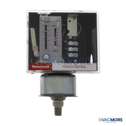 Honeywell Pressuretrol Controllers, Modulating, 0 PSI to 15 PSI L91B1035