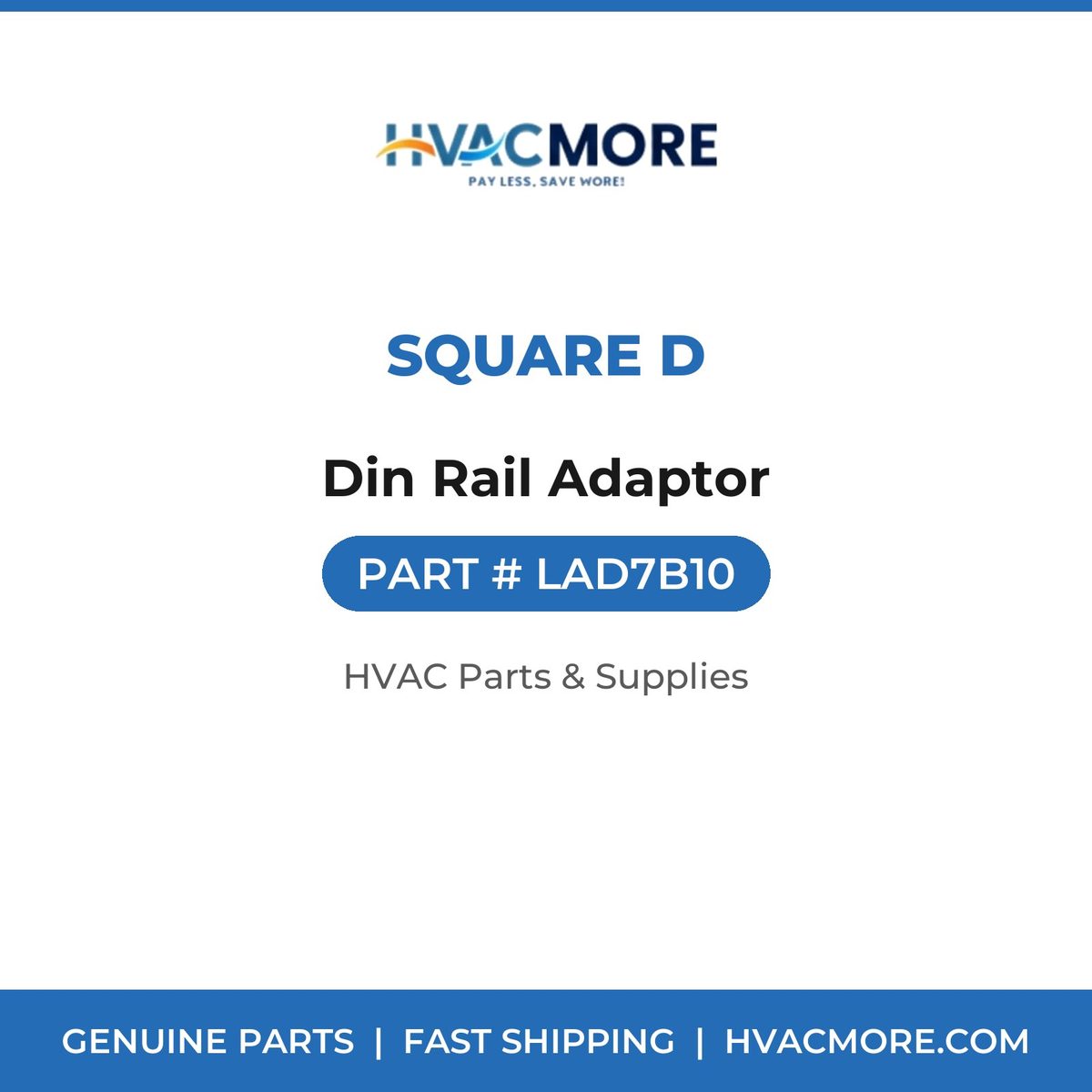 Square D Din Rail Adaptor LAD7B10