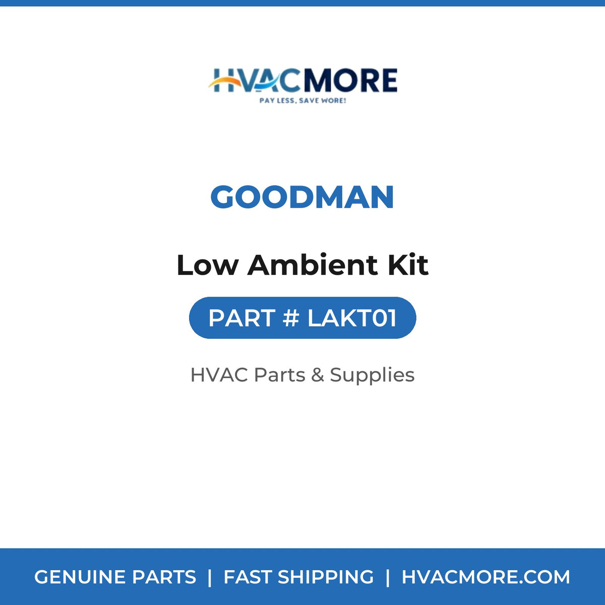 Goodman Low Ambient Kit LAKT01