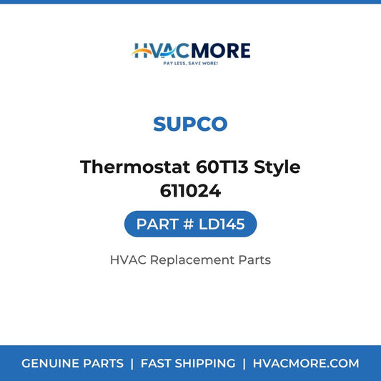 Supco Thermostat 60T13 Style 611024 LD145