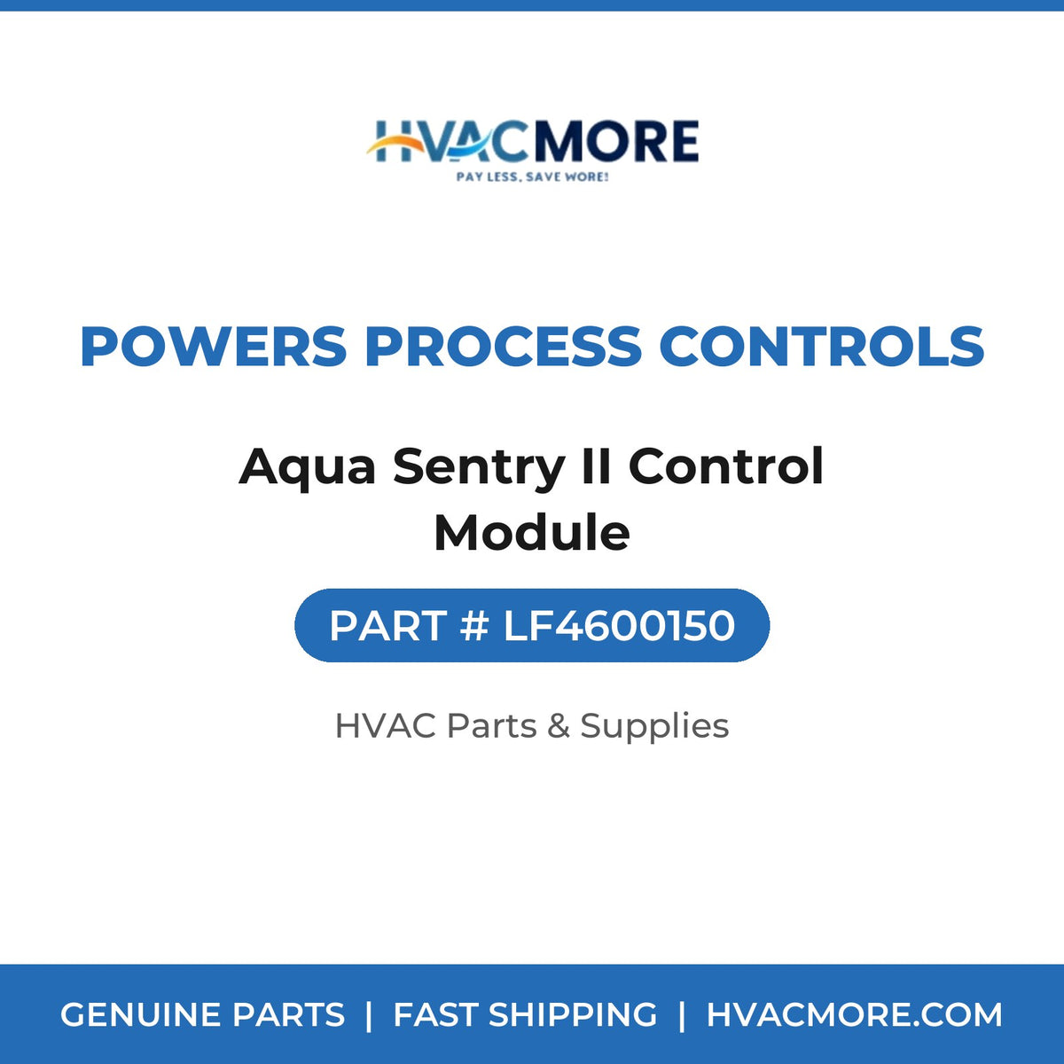 Powers Process Controls Aqua Sentry II Control Module LF4600150