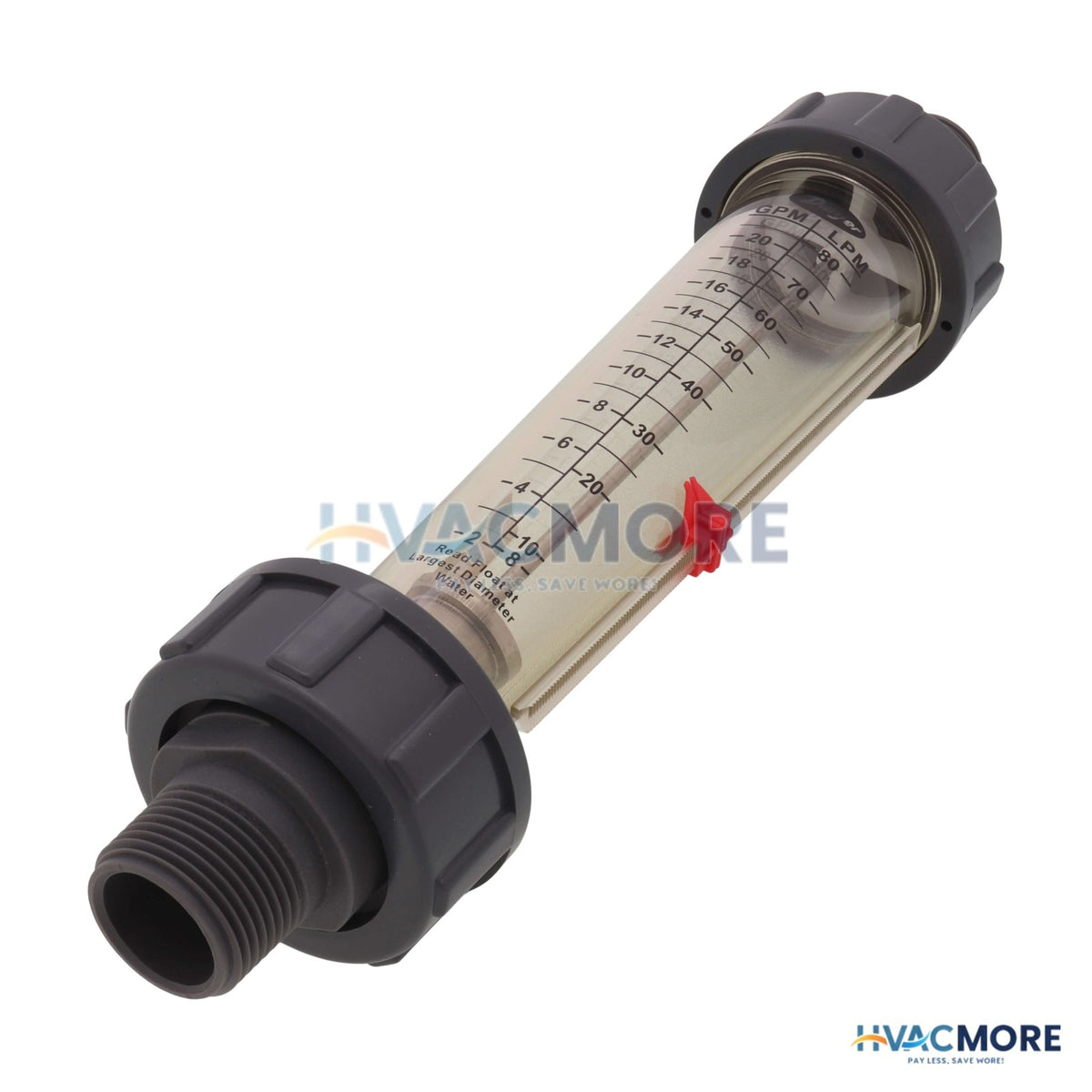 Dwyer 2/20GPM 1" Flowmeter, SS Float LFME-13-F2