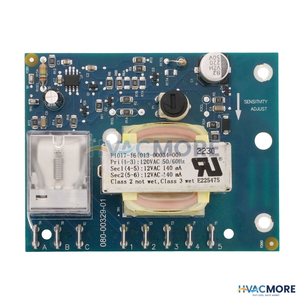 Littelfuse Adjustable Single Probe Open Board Conductive Liquid Level Control, Fill Operation (120V) LLC14B60AX