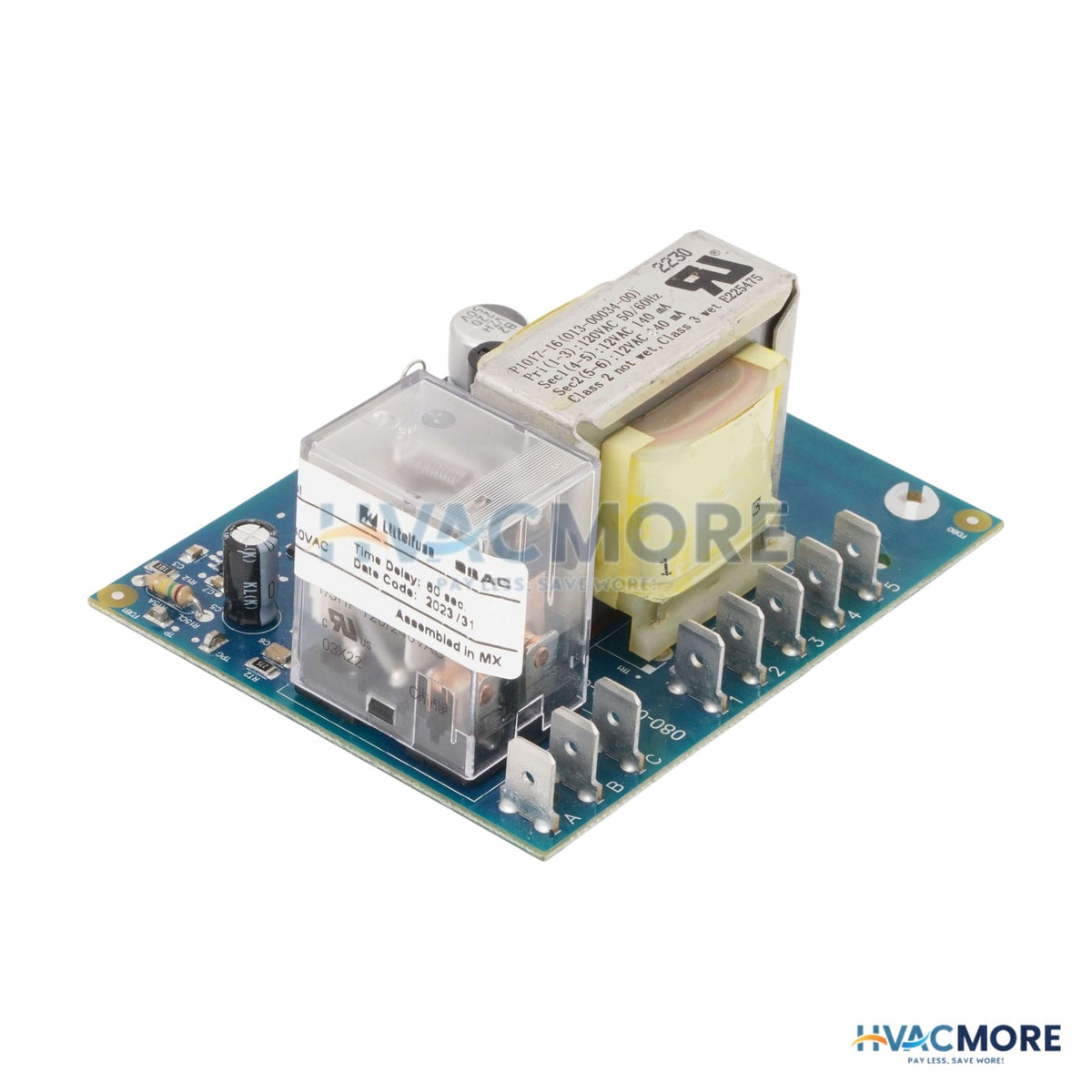 Littelfuse Adjustable Single Probe Open Board Conductive Liquid Level Control, Fill Operation (120V) LLC14B60AX